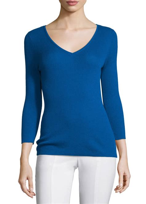 michael kors 3 4 sleeve v neck top back zipper|Best 25+ Deals for Michael Kors Zipper Blouse .